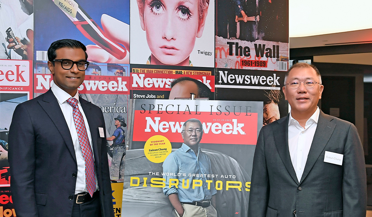 Newsweek nombra a Euisun Chung como el "Visionario del Año"