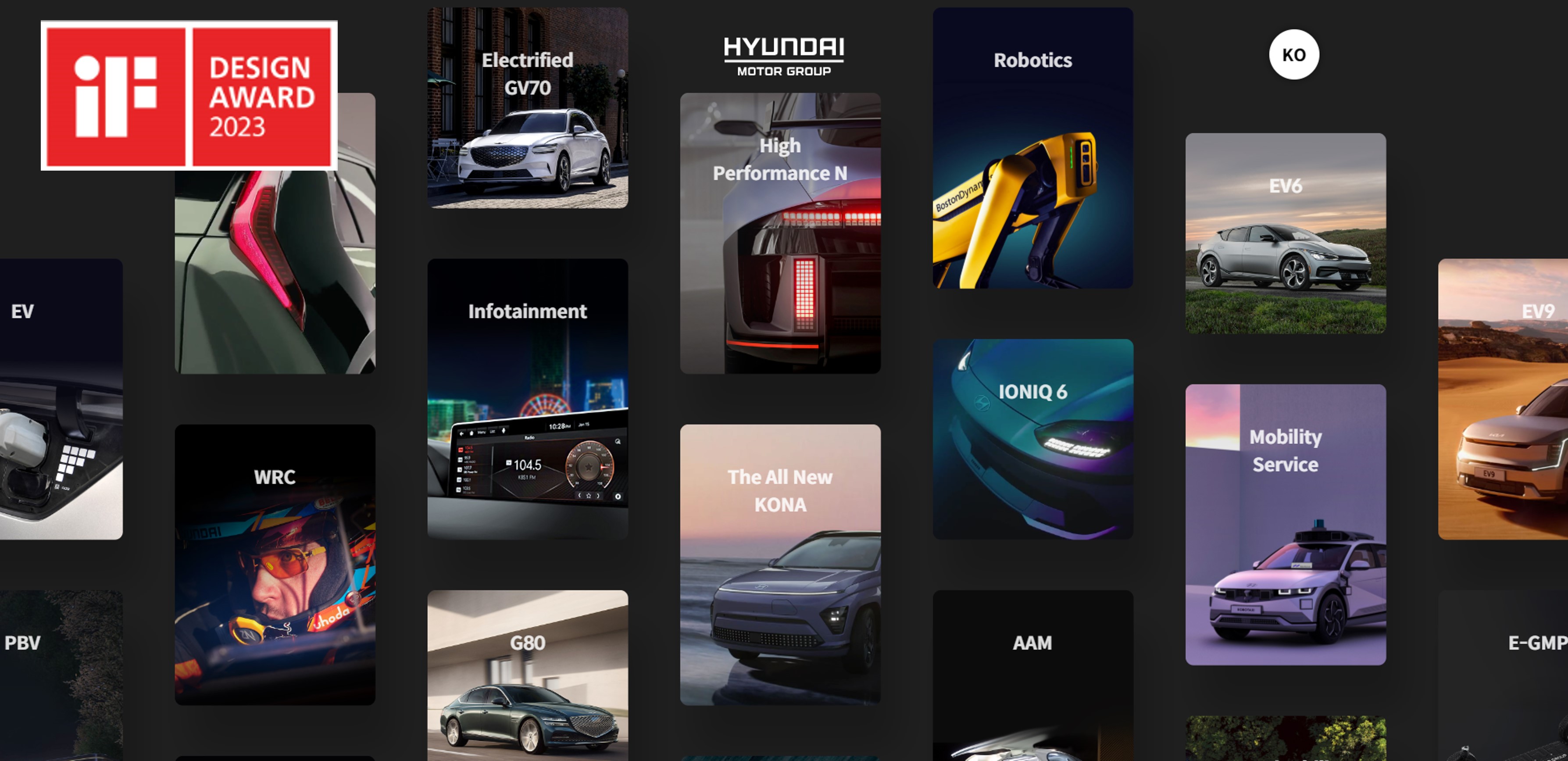Hyundai Motor gana 19 premios en el iF Design Awards