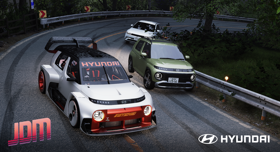 Hyundai regresa al mundo virtual con INSTEROID en un juego de carreras