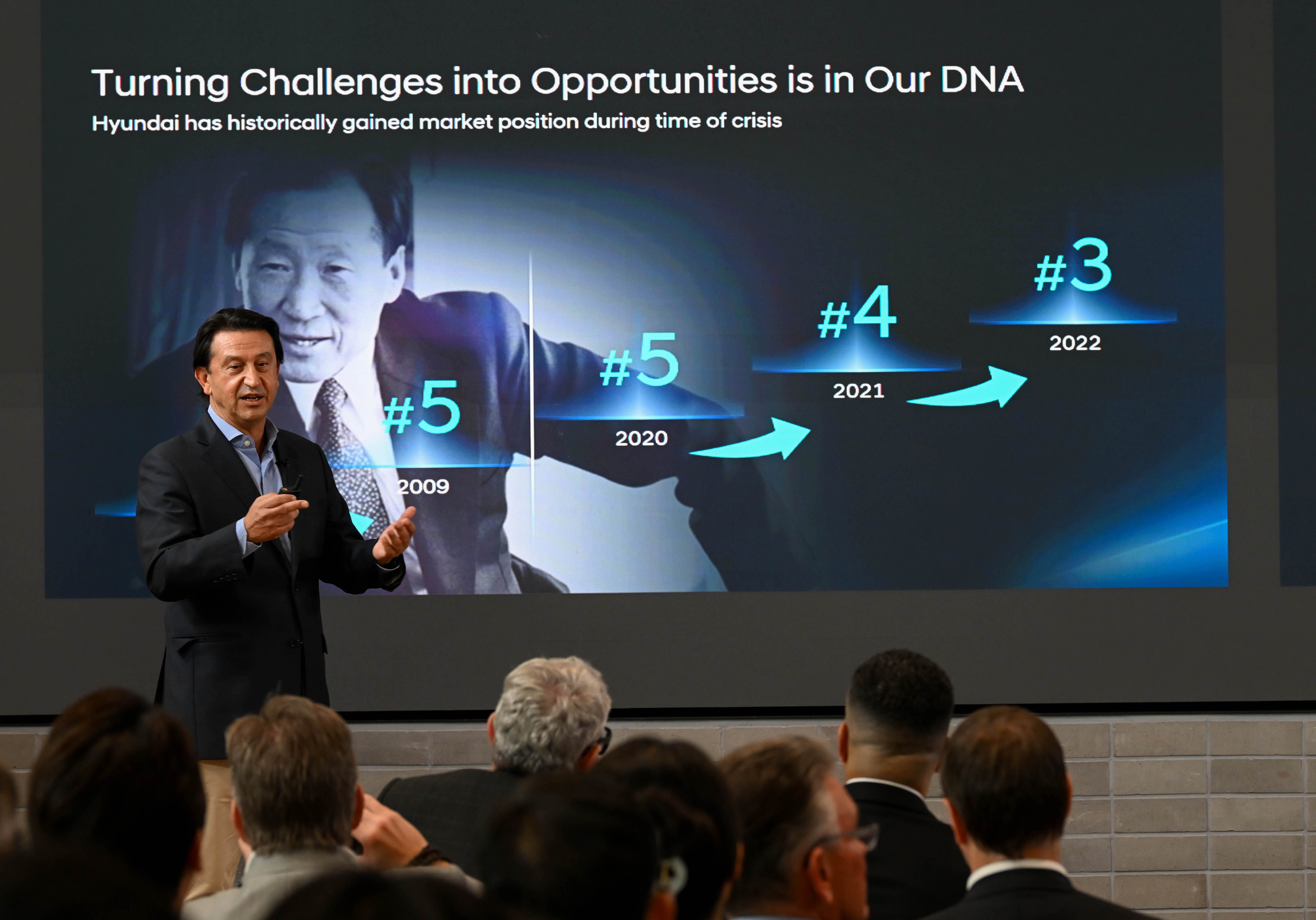 José Muñoz presidente y CEO de Hyundai Motor Company compartió la dirección estratégica de Hyundai para el 2026 